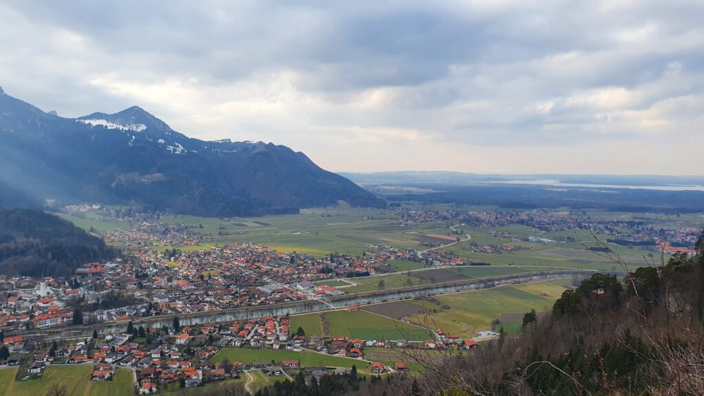 Blick vom Windeck ins Achental